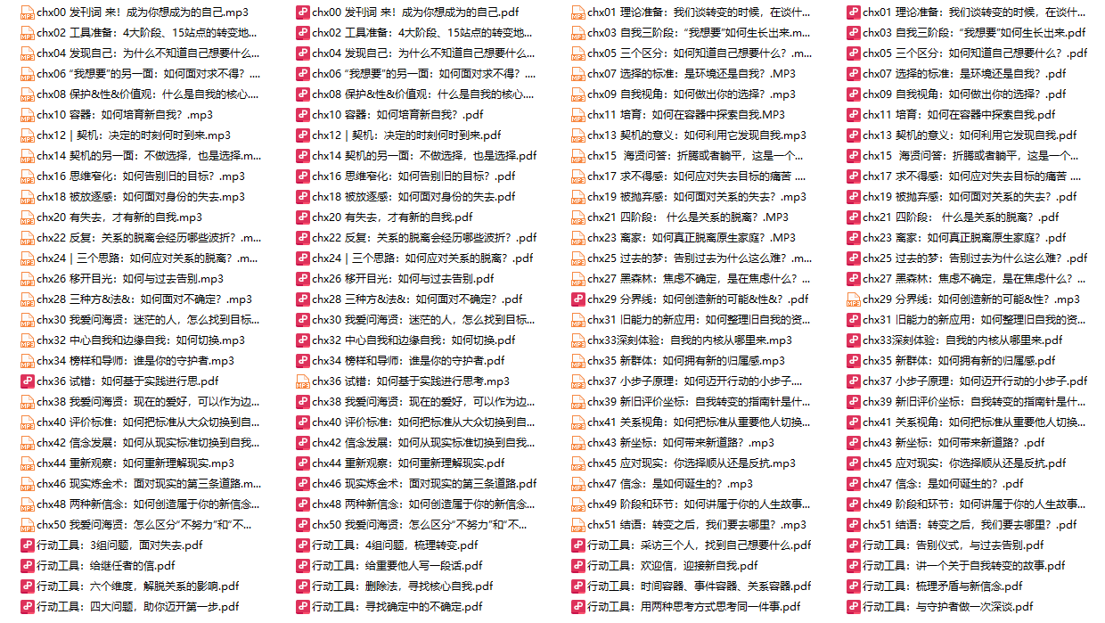 【完结】陈海贤·自我转变50讲-888资源网