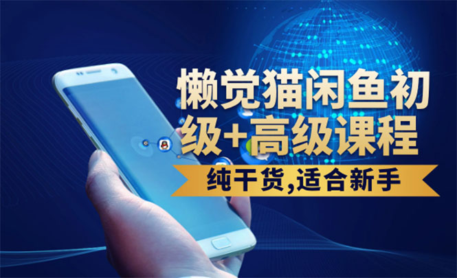 懒觉猫闲鱼初级课程+高级课程,适合新手的纯干货-888资源网