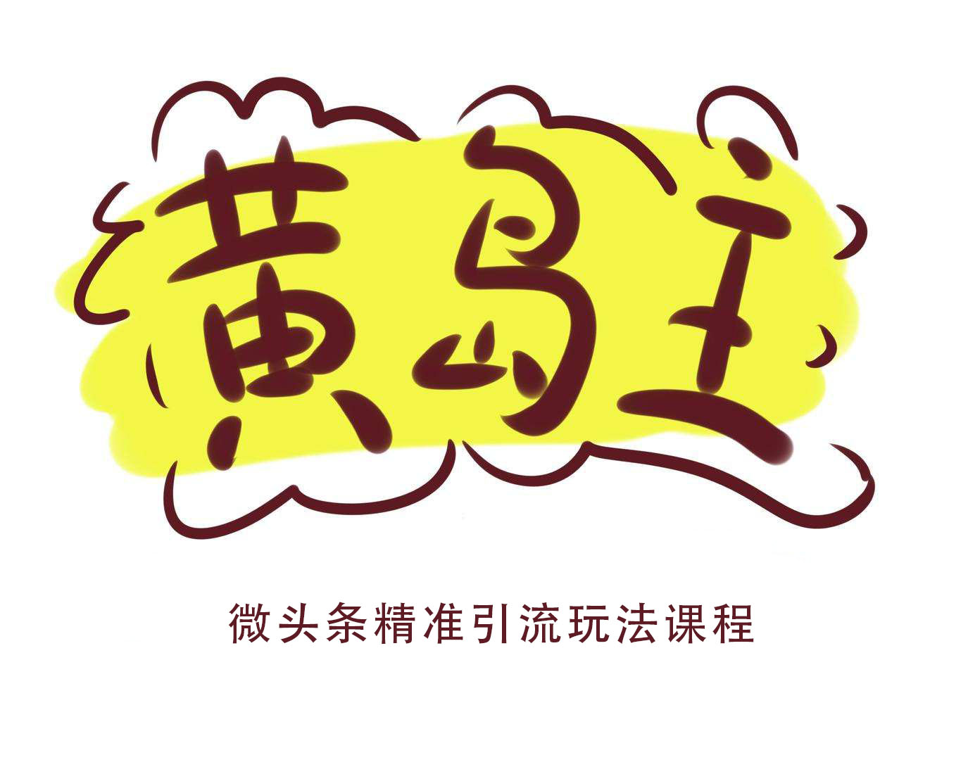 黄岛主:微头条精准引流玩法课程-888资源网