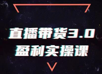 锡恩·直播带货3.0盈利实操课-888资源网