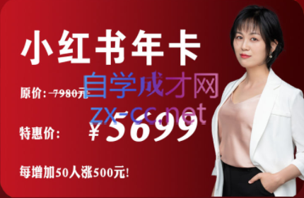 夏九九·小红书学习年度训练营（2022年），价值5699元-888资源网
