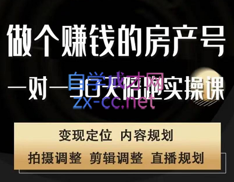刘广标·同城房产号线上陪跑课，价值7980元-888资源网