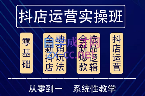 他创传媒·抖音小店系统运营实操课，价值3980元-888资源网