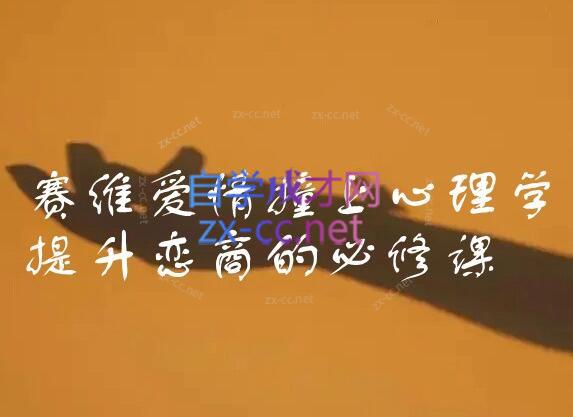 赛维爱情撞上心理学-888资源网