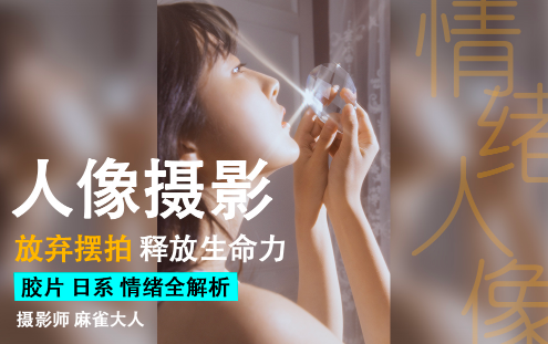 麻雀大人情感人像摄影综合训练大课堂-888资源网