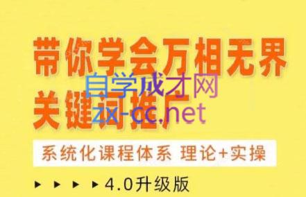 震宇老师·无界直通车实操系统课程（4.0）-888资源网