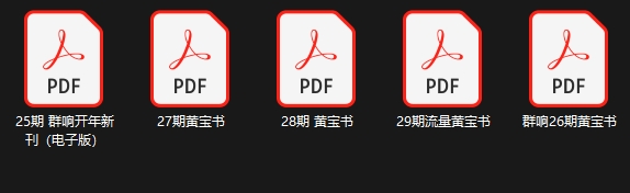 群响流量黄宝书25-29期，群响内部私享资料非卖品-888资源网